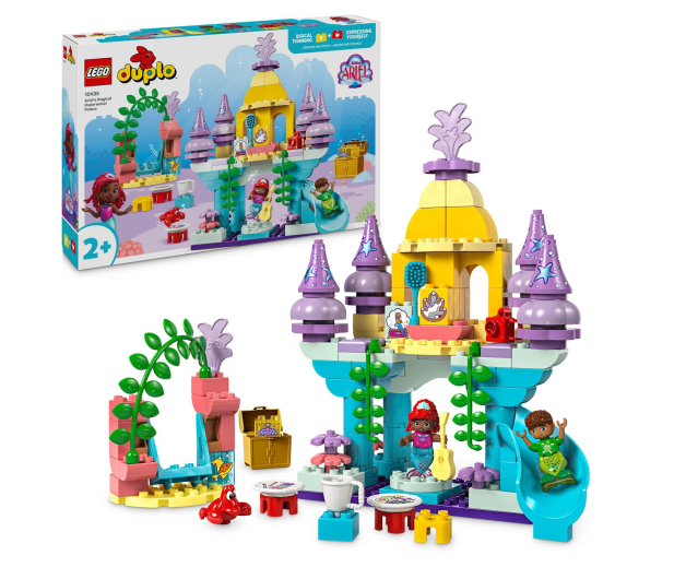 LEGO DUPLO DISNEY TM 10435 Magiczny podwodny pałac Arielki - 1248418 - zdjęcie 2